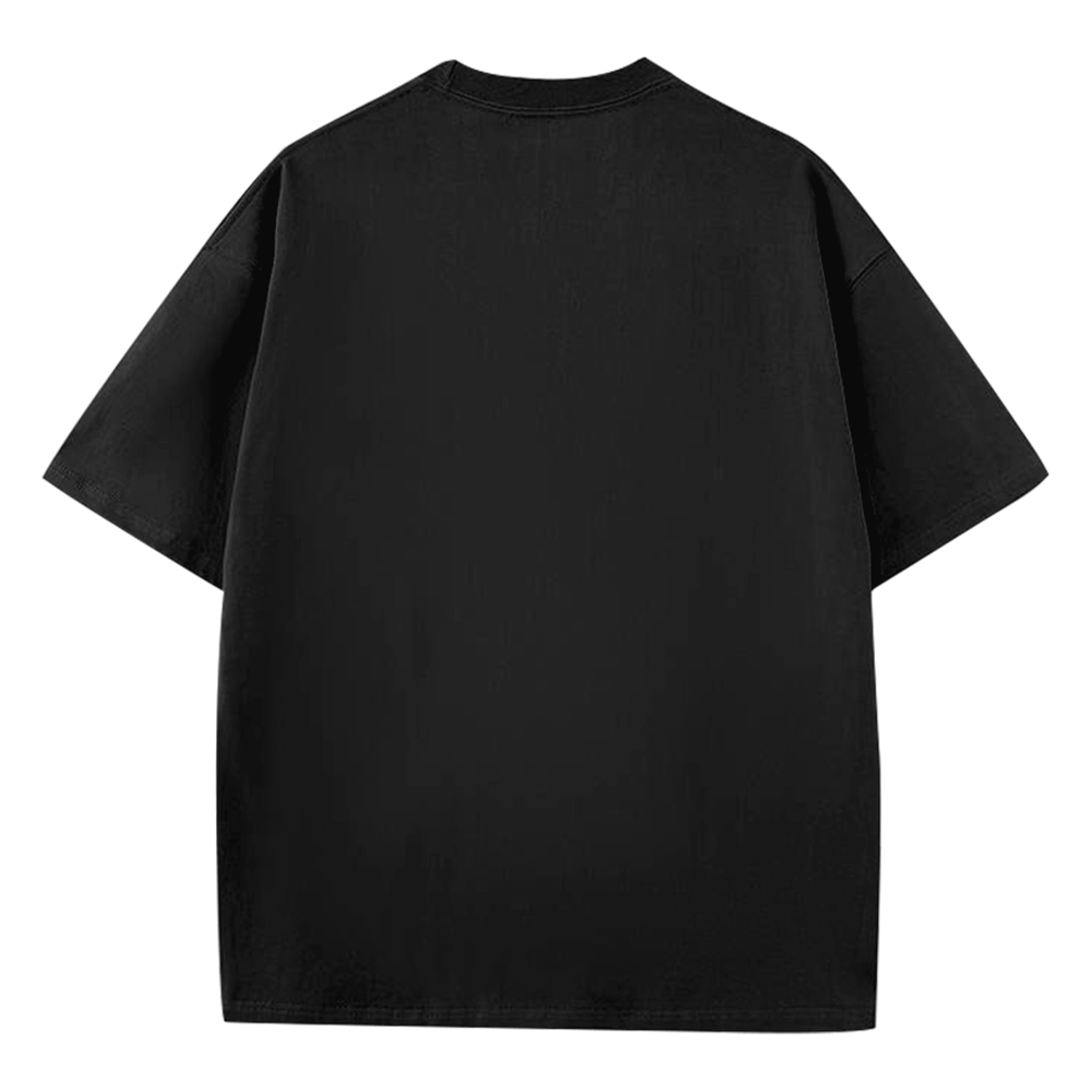 Halo Reach Remembered Heavyweight Oversized Black Graphic Tee - Image 2