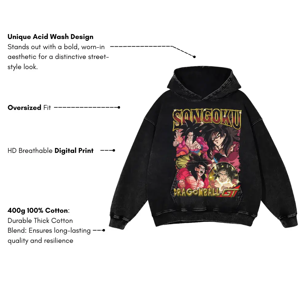 Grand Tour Adventure Acid Wash Oversized Hoodie - Image 3