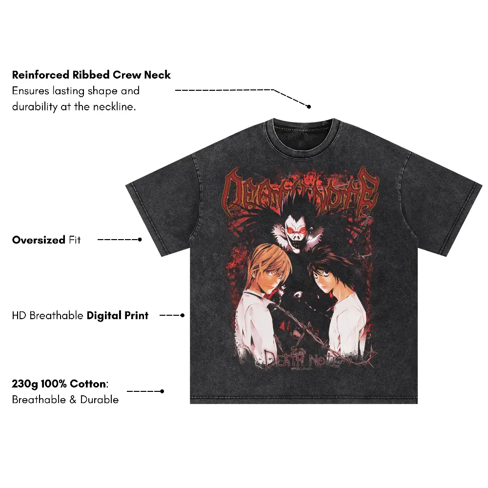 Kira Versus L Oversized Acid Wash T-shirt - Image 3