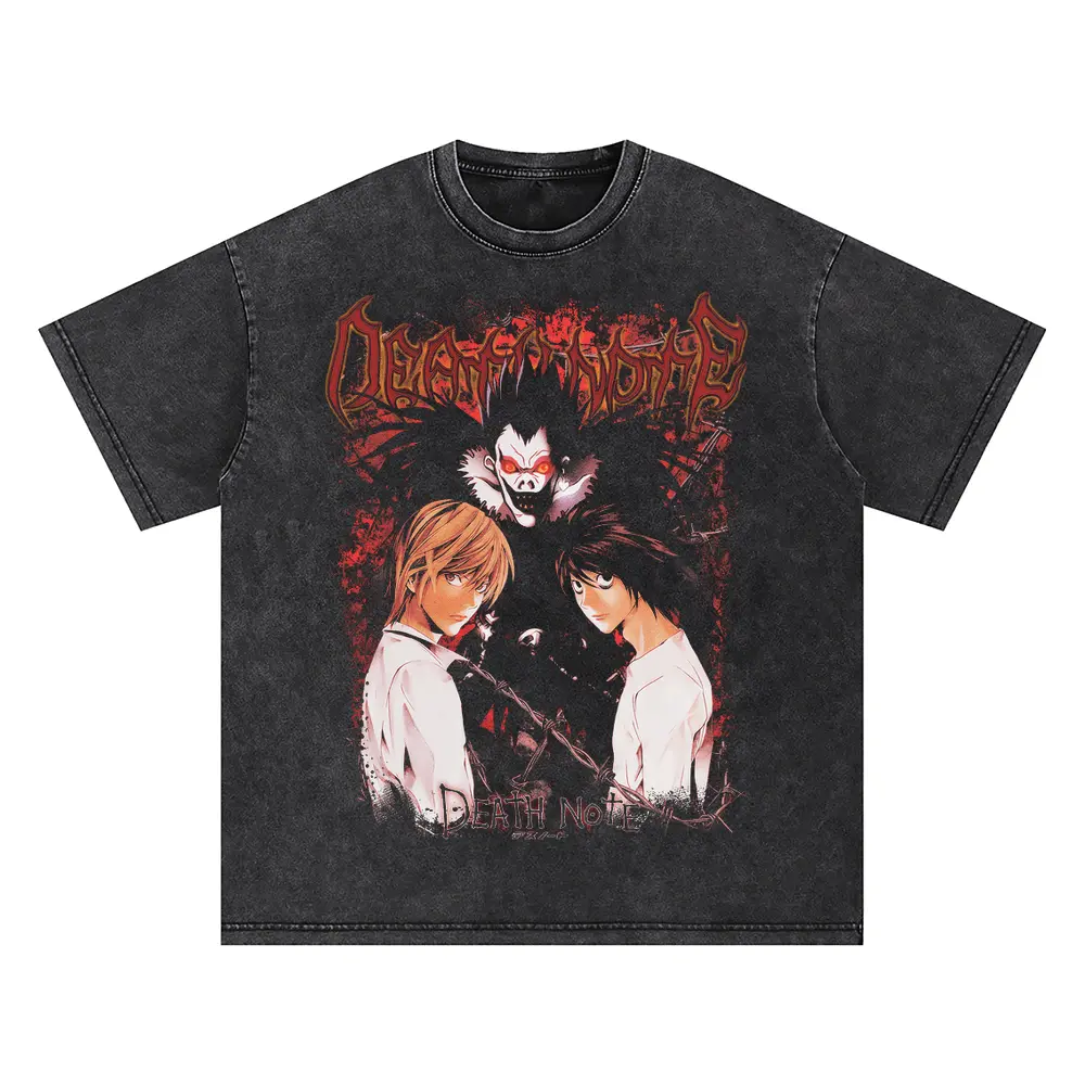 Kira Versus L Oversized Acid Wash T-shirt