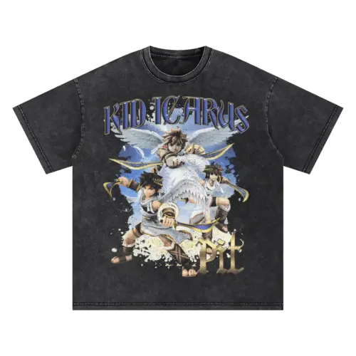 King Of Dreamland Oversized Acid Wash T-shirt