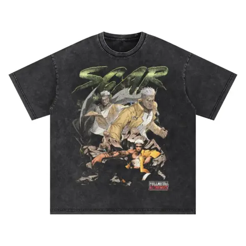 The Stardust Men Oversized Acid Wash T-shirt