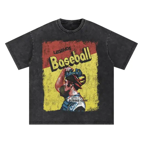 Legends Gum Catcher Classic Oversized Acid Wash T-shirt