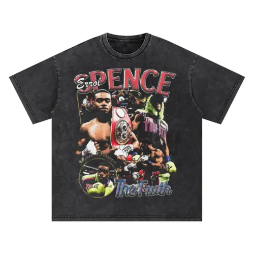 Errol Spence The Truth Oversized Acid Wash T-shirt