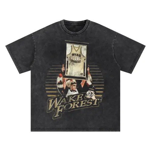 Demon Deacons Legacy Oversized Acid Wash T-shirt