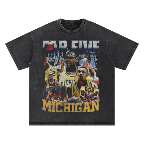 Hail To The Victors Oversized Acid Wash T-shirt