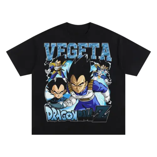 Father And Son Galick Gun Oversized Black Graphic Tee