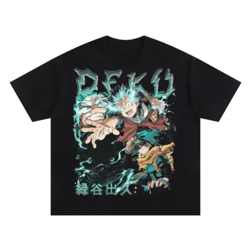 Go Beyond Plus Ultra Oversized Black Graphic Tee