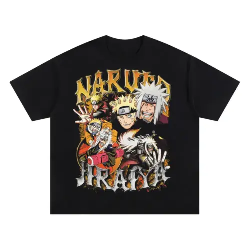 Will Of Fire Legacy Oversized Black Graphic Tee