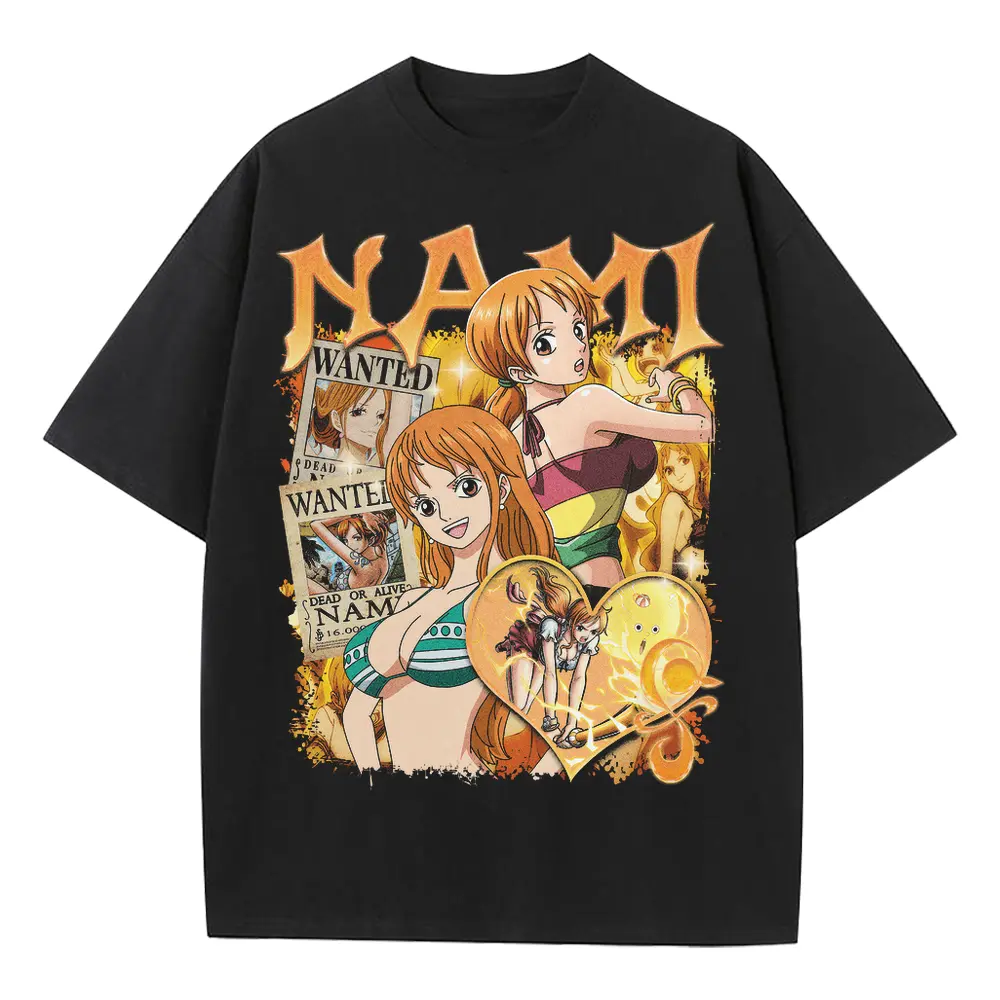 Cat Burglar Navigator Heavyweight Oversized Black Graphic Tee