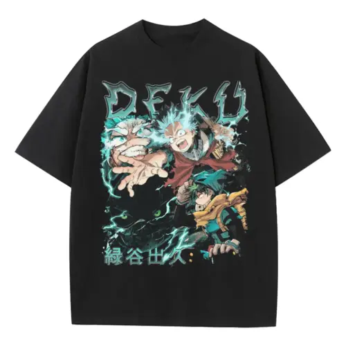 Go Beyond Plus Ultra Heavyweight Oversized Black Graphic Tee