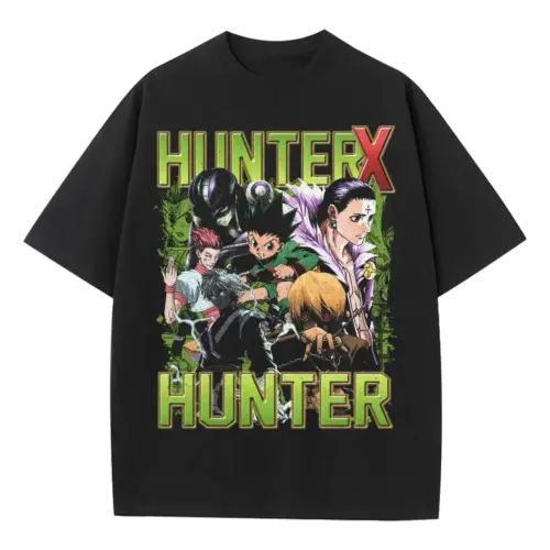 License To Hunt Heavyweight Oversized Black Graphic Tee