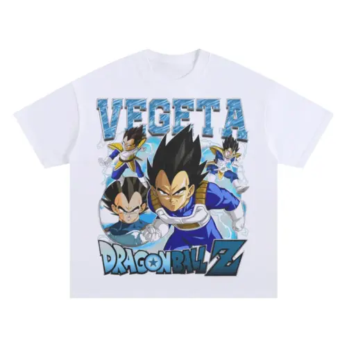 Prince And Son Legacy Oversized White Graphic Tee