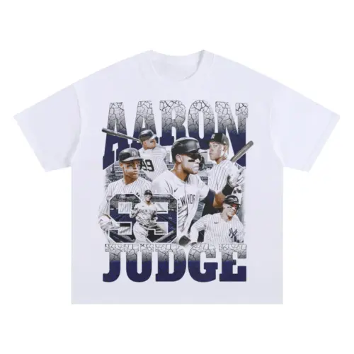 All Rise For Judge Oversized White Graphic Tee