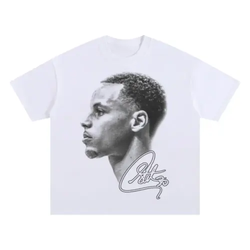Allen Iverson The Answer Sketch Oversized White Graphic Tee