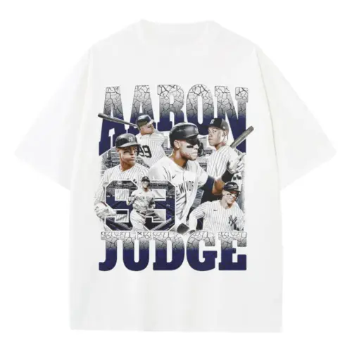 All Rise For Judge Heavyweight Oversized White Graphic Tee