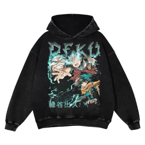 Go Beyond Plus Ultra Acid Wash Oversized Hoodie