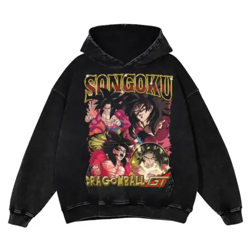 Grand Tour Adventure Acid Wash Oversized Hoodie