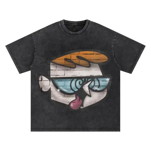 Boy Genius Oversized Acid Wash T-shirt