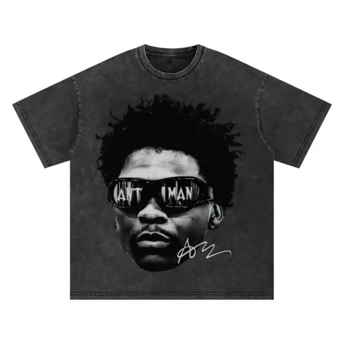 Anthony Edwards 'Ant Man' Oversized Acid Wash T-shirt