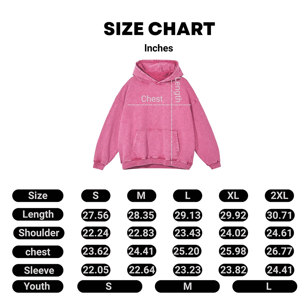 Alien Invasion A Acid Wash Oversized Pink Hoodie - Image 4