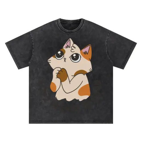 2022 Please Be Good Oversized Acid Wash T-shirt