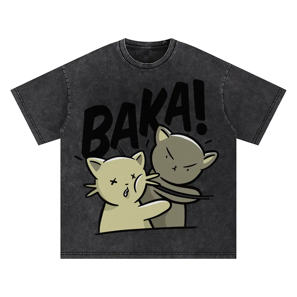 Baka Oversized Acid Wash T-shirt
