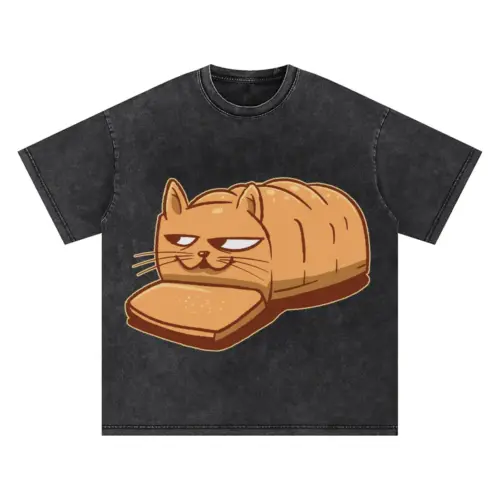Breadcat Oversized Acid Wash T-shirt