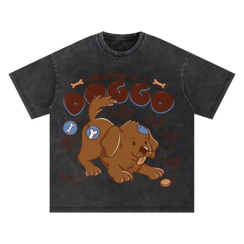 Anatomyofadoggo Oversized Acid Wash T-shirt