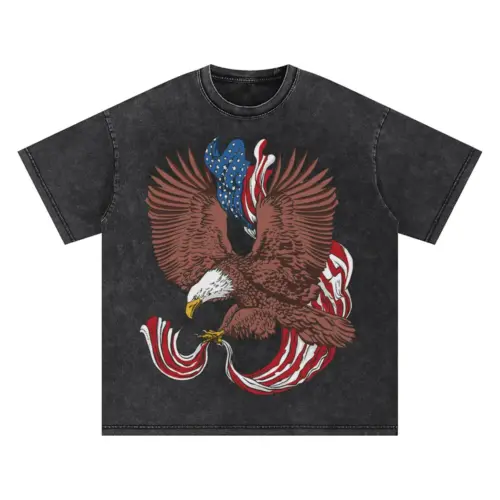 American Eagle A Oversized Acid Wash T-shirt