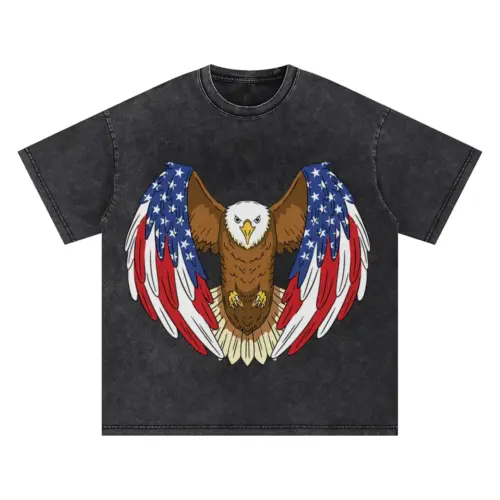 Americaneagle Oversized Acid Wash T-shirt