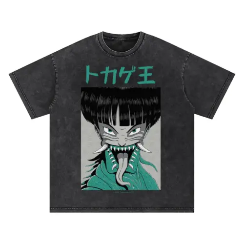 7 Oversized Acid Wash T-shirt