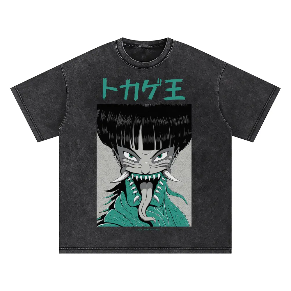 7 Oversized Acid Wash T-shirt