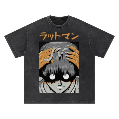 4 Oversized Acid Wash T-shirt