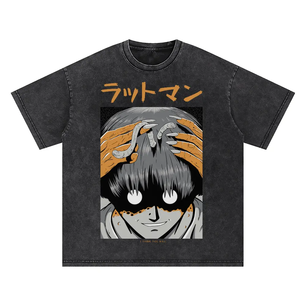 4 Oversized Acid Wash T-shirt