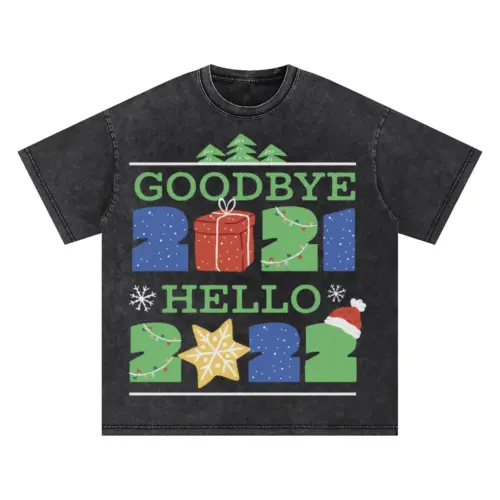 2021 Oversized Acid Wash T-shirt