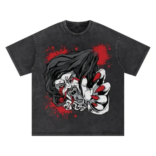 Bloody Mary Oversized Acid Wash T-shirt