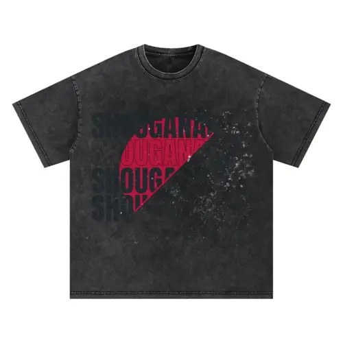 Shouganai Oversized Acid Wash T-shirt