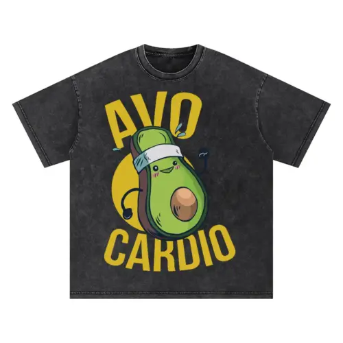 Avo Oversized Acid Wash T-shirt