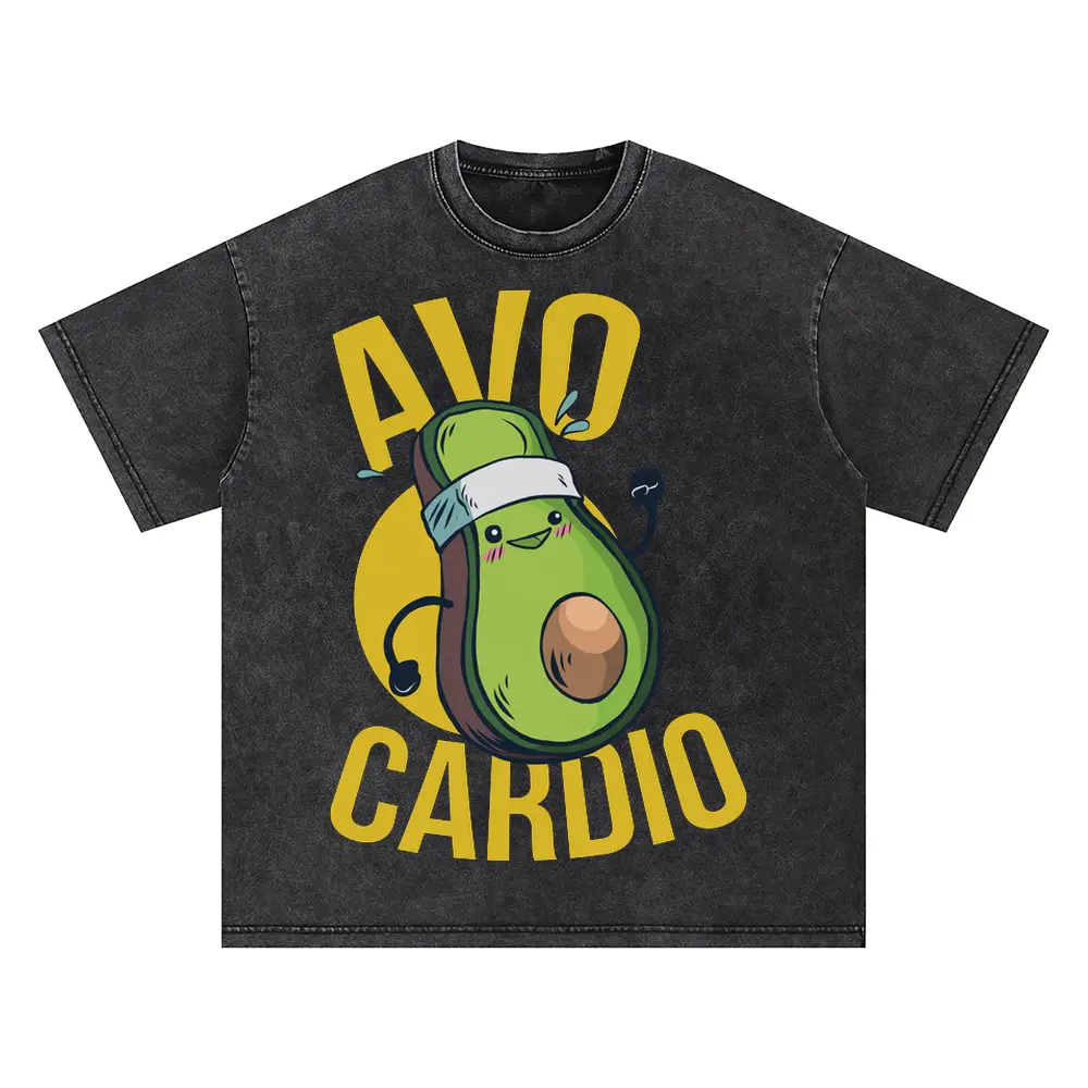 Avo Oversized Acid Wash T-shirt