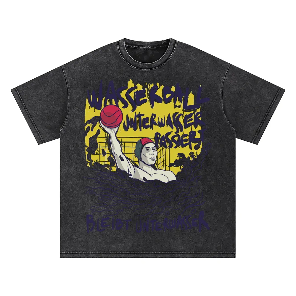 Waterpolo Oversized Acid Wash T-shirt