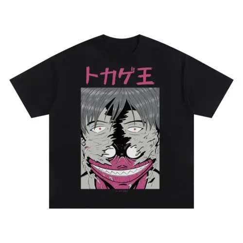 2 Oversized Black Graphic Tee