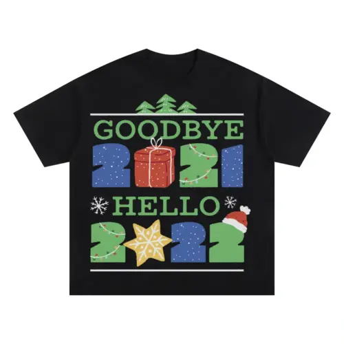 2021 Oversized Black Graphic Tee