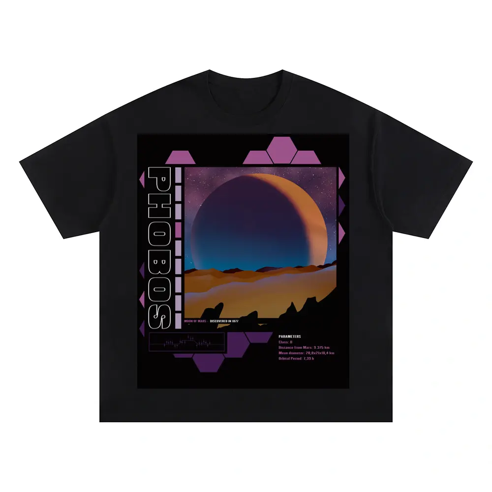 Beings Hands D Oversized Black Graphic Tee