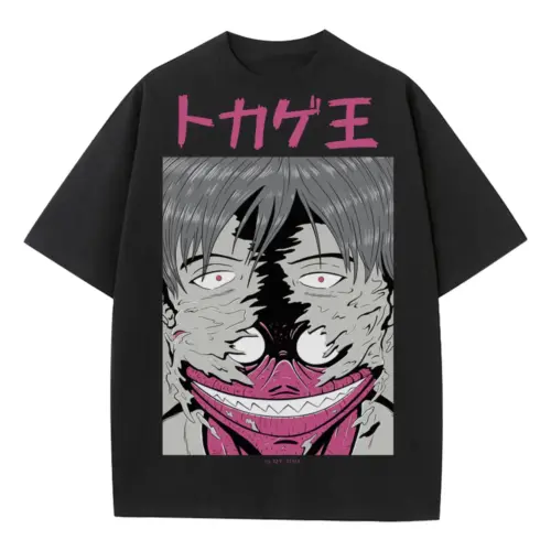 2 Heavyweight Oversized Black Graphic Tee