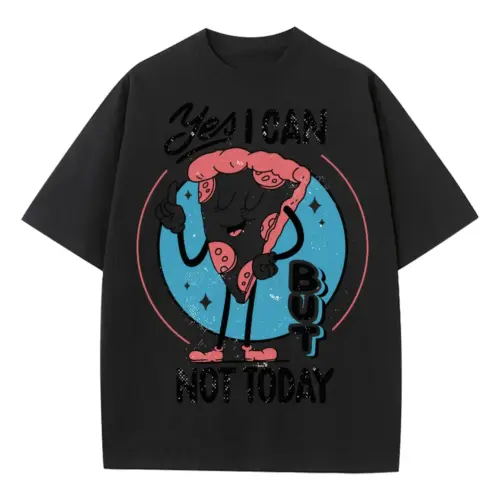 Antisocial 09 Si Heavyweight Oversized Black Graphic Tee
