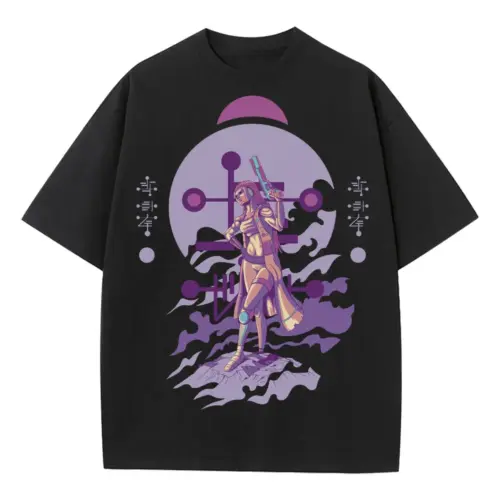 Alien Invasion G Heavyweight Oversized Black Graphic Tee