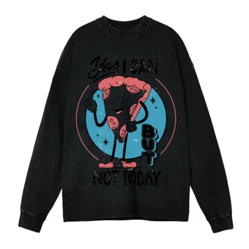 Antisocial 09 Si Acid Wash Oversized Long Sleeve Shirt