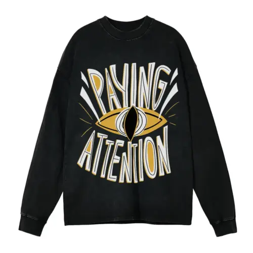 300 X Acid Wash Oversized Long Sleeve Shirt