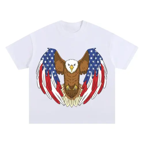 Americaneagle Oversized White Graphic Tee